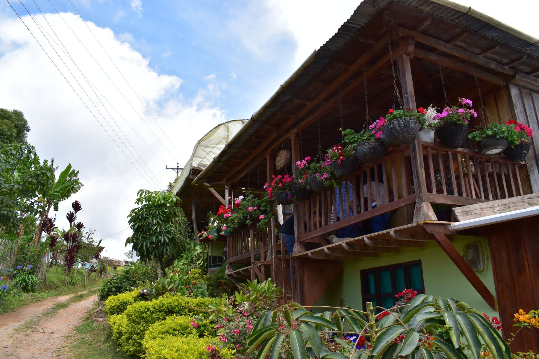 Casa campesina en las montañas de Bolívar